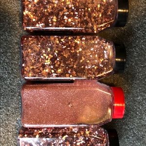 4 pounds of Rose gold glitter, many crafts